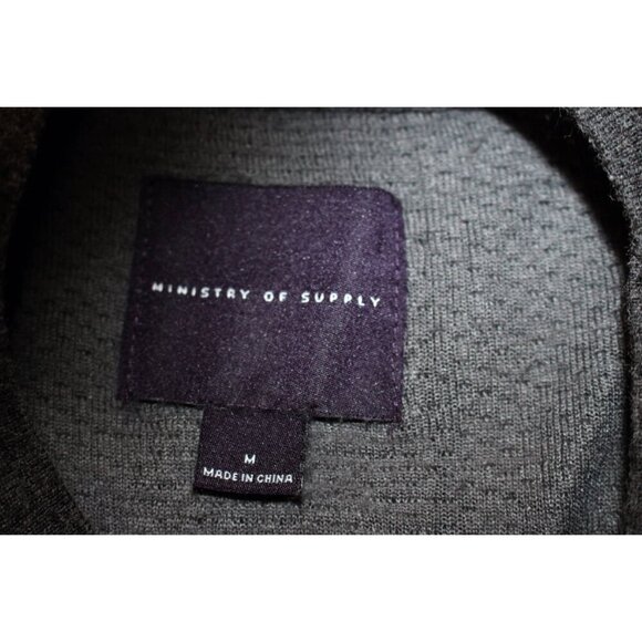 Ministry of Supply - Men's Mercury Crewneck in Grey, size Medium - Picture 3 of 9